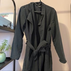 American Apparel Long Flowy Trench-coat